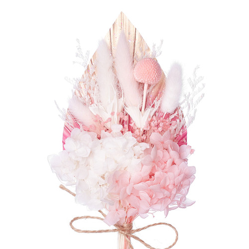 Palm Spear Bouquet - Gold, Pink & White