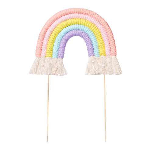 Rainbow Cake Toppers - Pastels - Medium