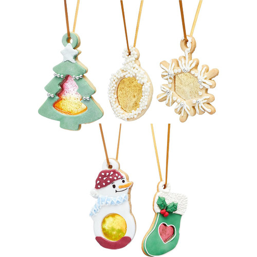 Sweetly Does - It Christmas Stained Glass Window Cookie Cutters