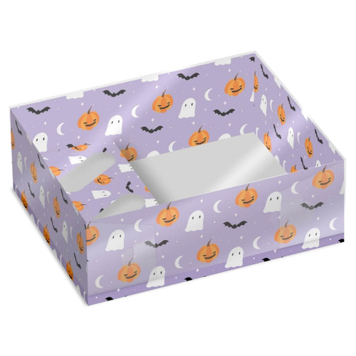 Fright Night Halloween Hamper and Cupcake Box - Pack of 2 - Holds 2 Fright Night Halloween Hamper and Cupcake Box - Pack of 2 - Holds 2