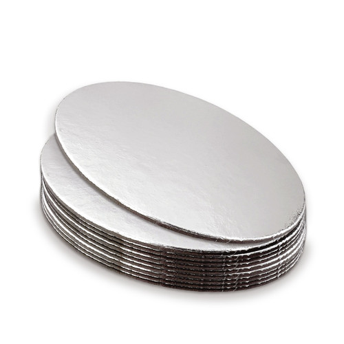 6" Round Cut Edge Cake Card (2mm Thick) - Pack of 10