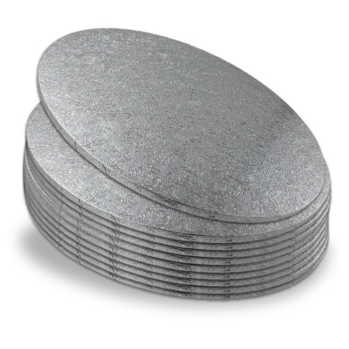 10" Round Hardboard Cake Card (3mm) - Pack of 10 10" Round Hardboard Cake Card (3mm) - Pack of 10