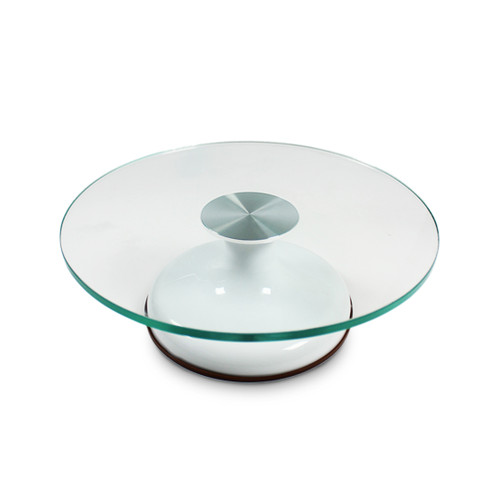 White Glass Turntable 30cmX10cm