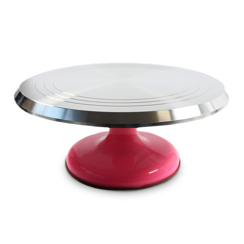 Pink Aluminium Turntable 30cmX13cm