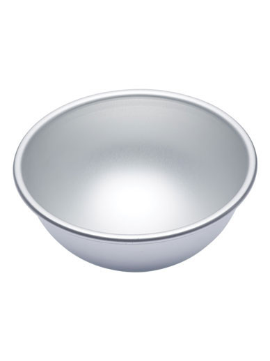 Master Class Silver Anodised Hemisphere Cake Pan, 15.5x7.5cm (6"x3")- SECOND