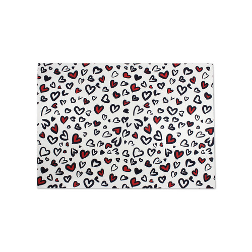 Edible Cake Wrap A4 - Valentines Hearts