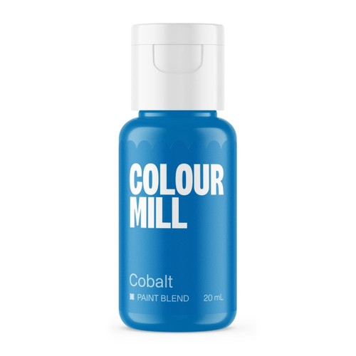 A bottle of Colour Mill Matte Paint Cobalt