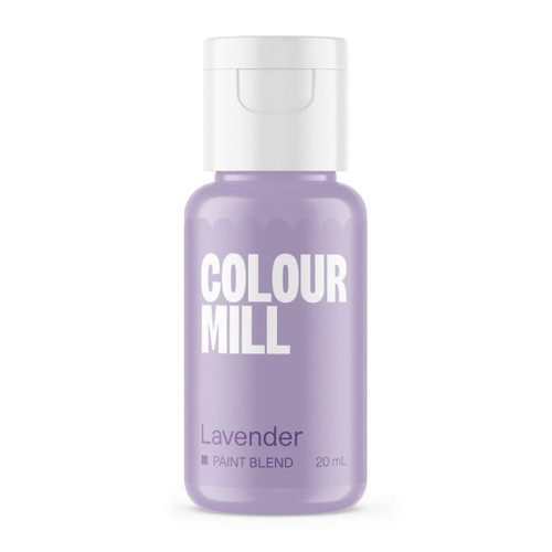 A bottle of Colour Mill Matte Paint Lavender