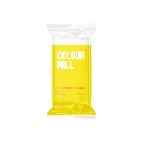 Pack of Colour Mill Decorators Dough Yellow