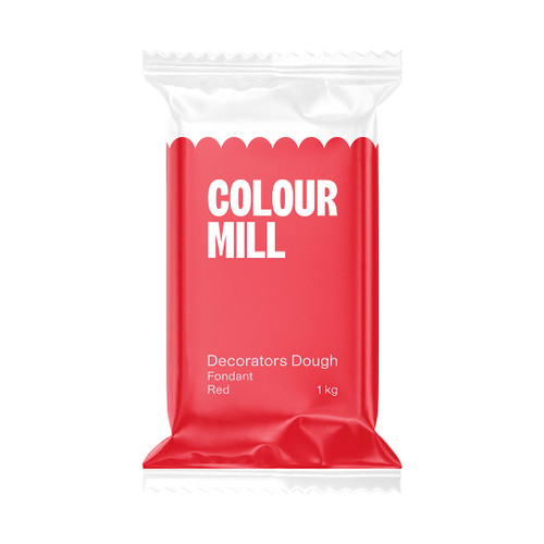 Colour Mill - Decorators Dough 1kg - Red