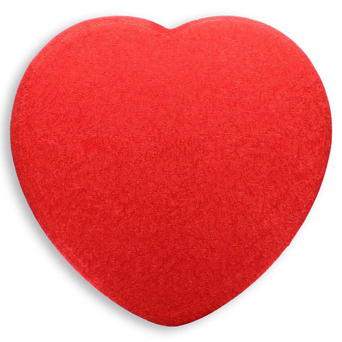 10" Red Heart Cake Board