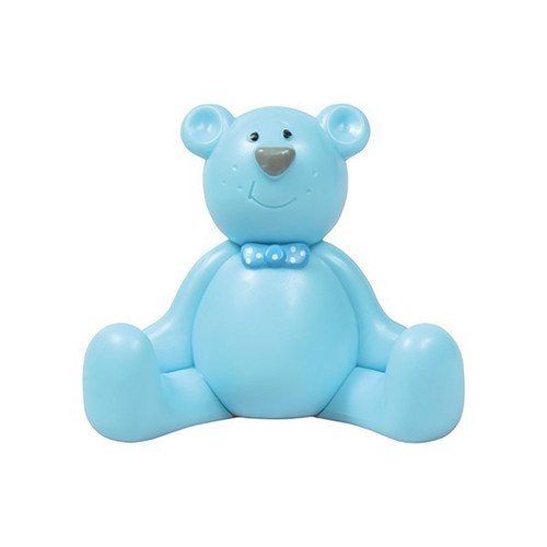 Teddy Cake Topper - Blue