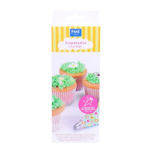 Easter Disposable Piping Bags in packaging
