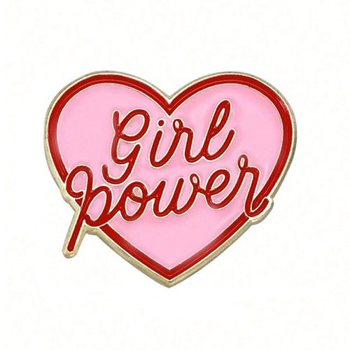 Enamel Pin Badge - Girl Power