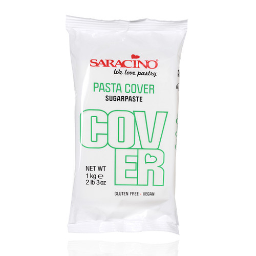 Saracino Covering Paste (Pasta Cover) - 1kg White - Box of 6