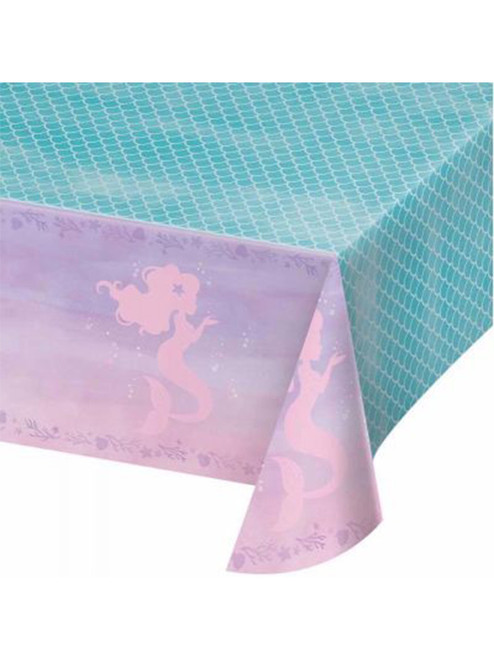 Mermaid Shine Plastic Tablecover