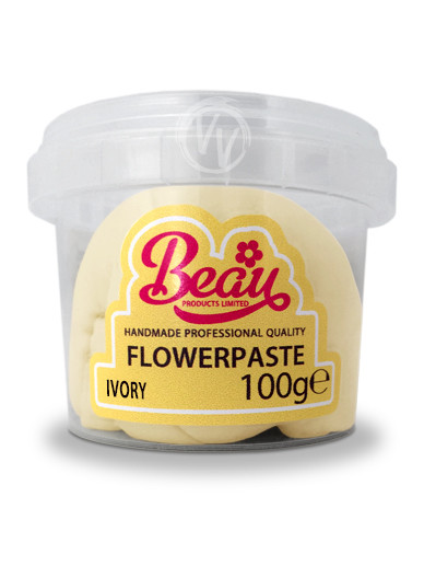 Beau Ivory Flowerpaste 100g