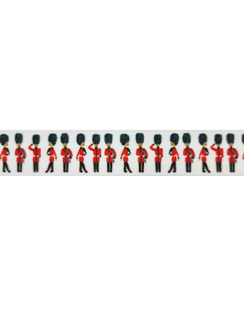 Kings Guard Ribbon - 25mm x 20 Metres