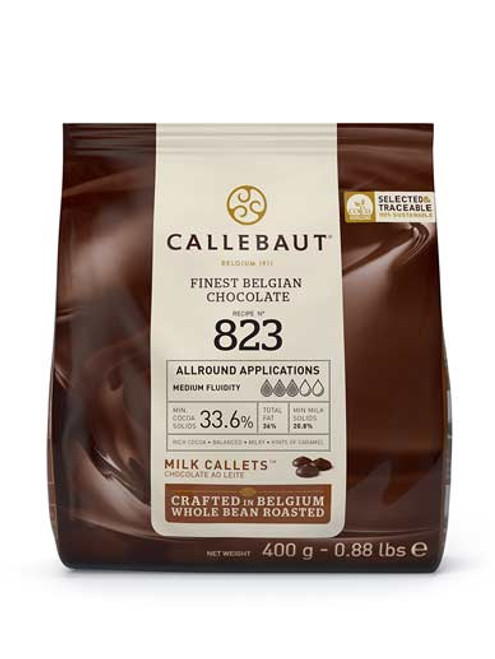 Callebaut Chocolate Callets 400g - MILK 823