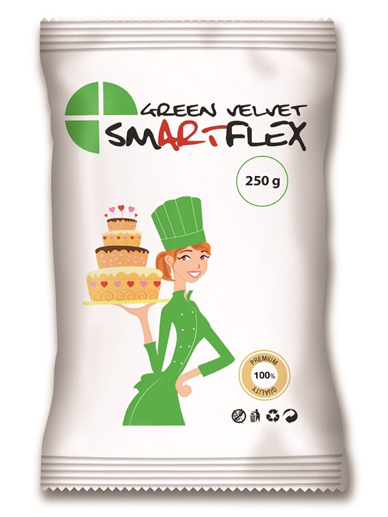 SmartFlex Velvet Sugarpaste Green - 250g