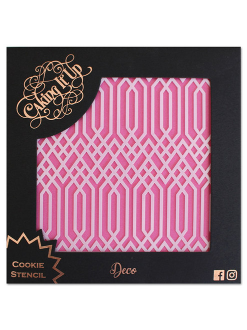 Caking it Up - Cookie Stencil - Deco