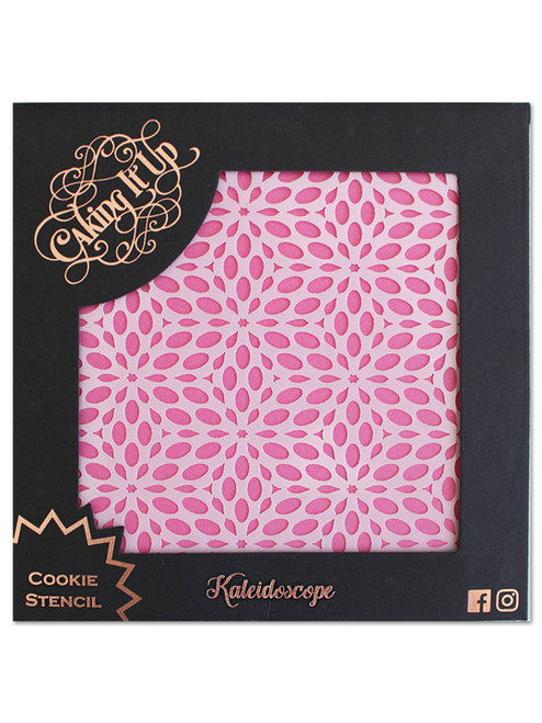 Caking it Up - Cookie Stencil - Kaleidoscope