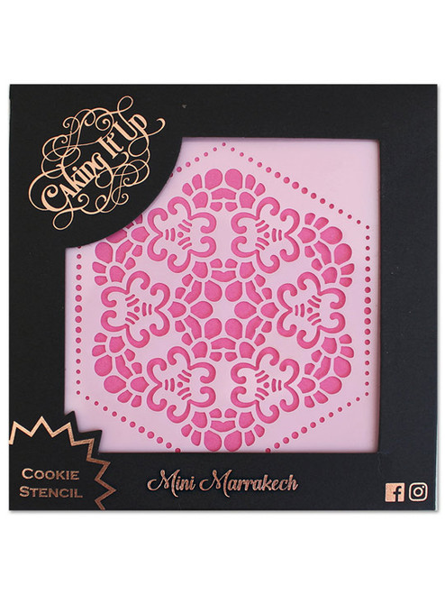 Caking it Up - Cookie Stencil - Mini Marrakech