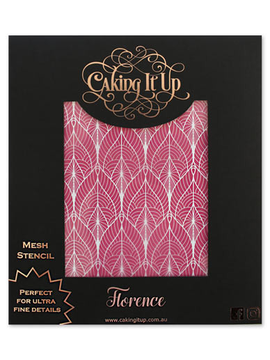 Caking It Up - Mesh Stencil - Florence