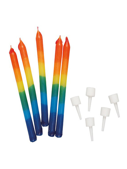 Rainbow Birthday Candles