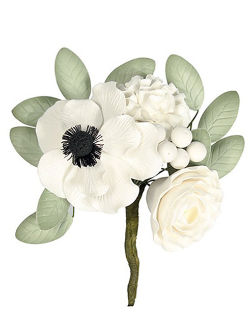 Gumpaste Floral Spray - Anemone