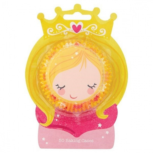Baked With Love Princess Baking Cases - Pack of 50 Baked With Love Princess Baking Cases - Pack of 50
