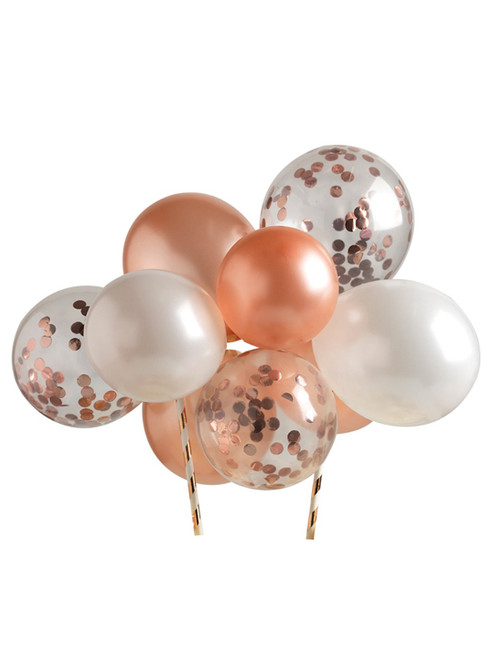 House of Cake Balloon Cloud Cake Topper - Rose Gold