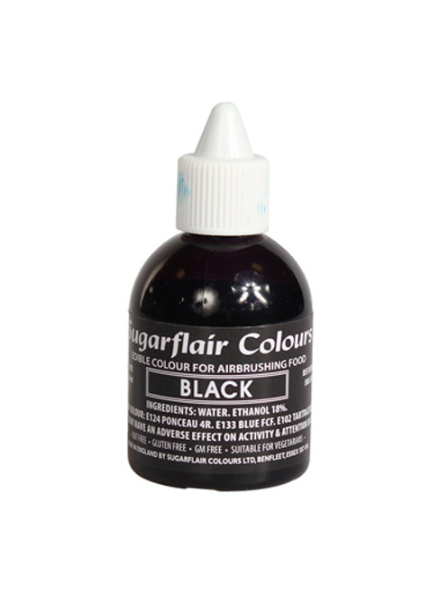 Sugarflair Airbrush Colour - Black