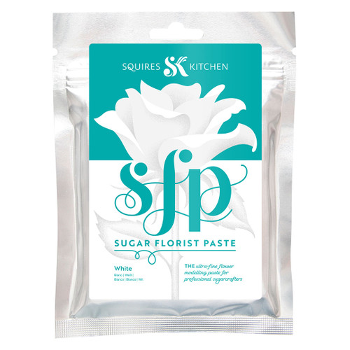 Squires Kitchen SFP Sugar Florist Paste - White 200g