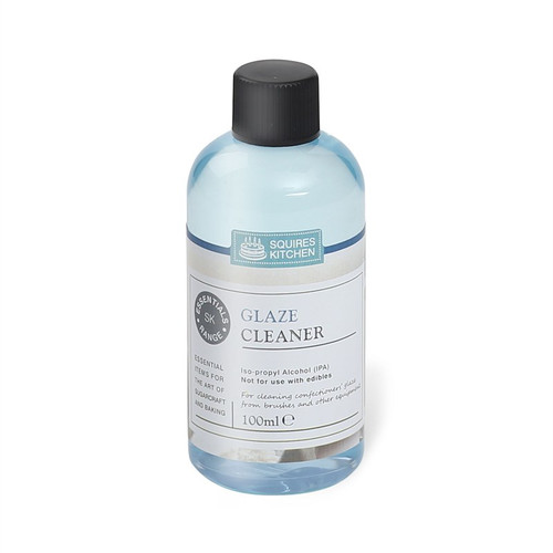 Squires Kitchen Confectioners Glaze Cleaner 100ml Large Bottle