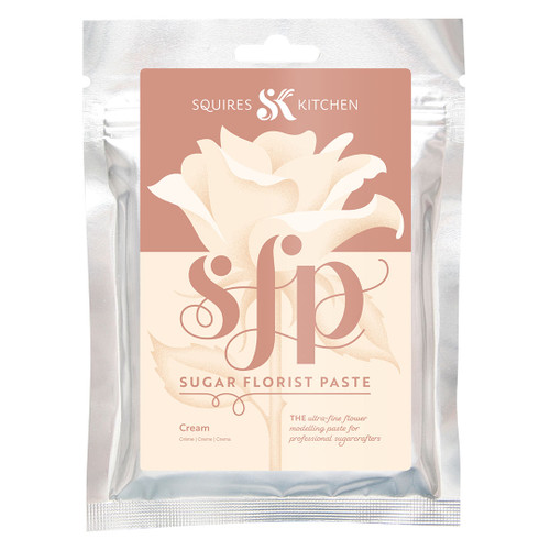 Squires Kitchen SFP Sugar Florist Paste - Cream 200g