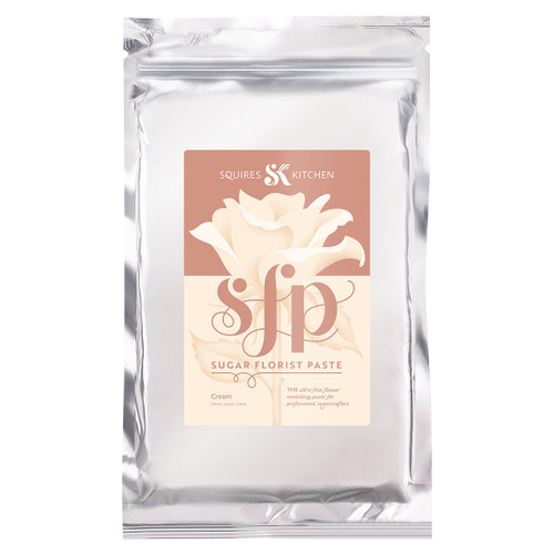 Squires Kitchen SFP Sugar Florist Paste - Cream 1kg