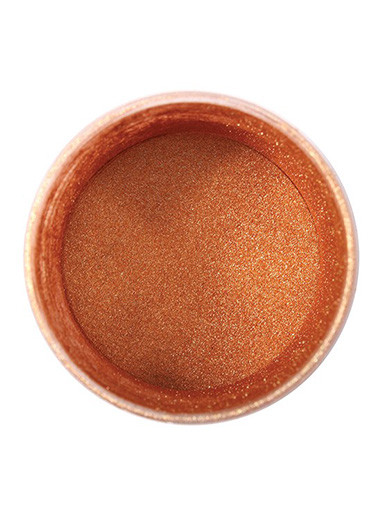 pot of Rose Gold Colour Splash Pearl Dust