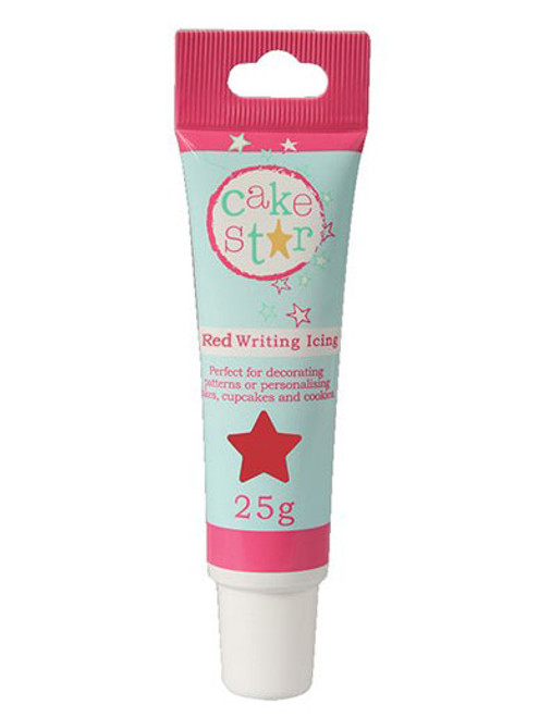 Cake Star Writing Icing - Red - 25g