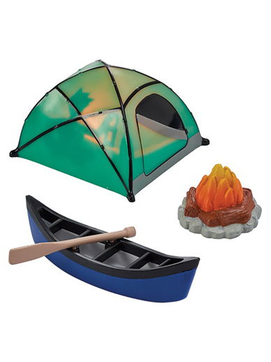 Fireside Camp Cake Topper Set