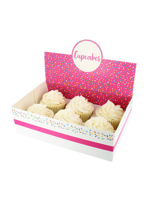 Cupcake Display Box - Sprinkles