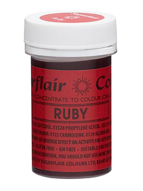 Sugarflair Spectral Paste - Ruby Red
