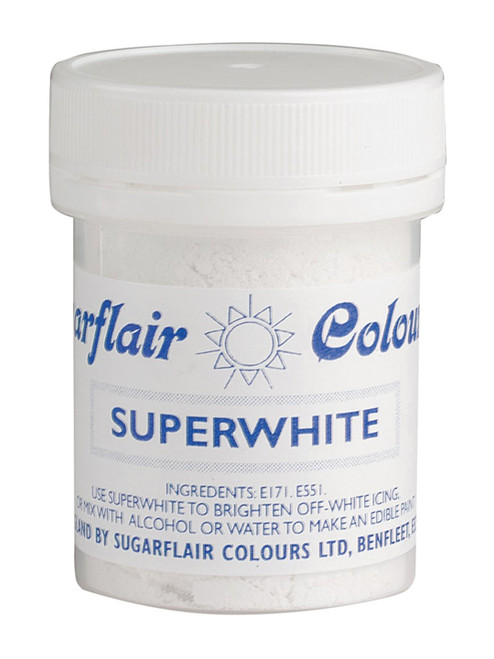 Sugarflair Super White - Icing Whitener 20g