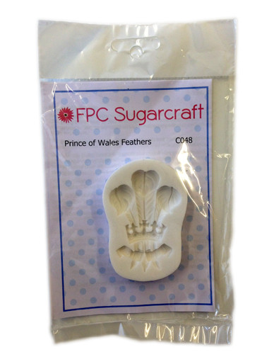 Prince of Wales Feathers Welsh Theme Silicone Mould