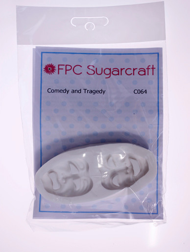 Comedy and Tragedy Masks Silicone Mould