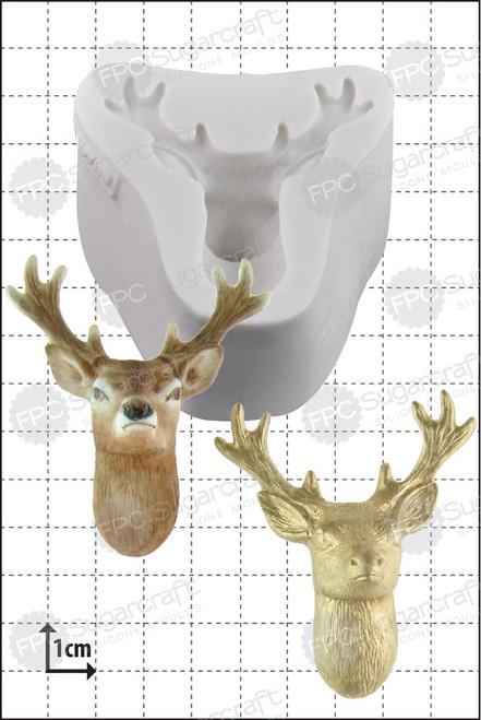Stag's Head Silicone Mould