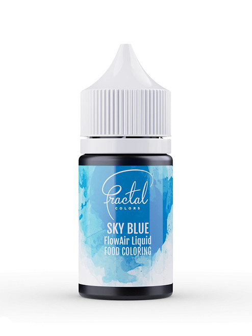 Fractal Colors Flowair Liquid Colour 30g - Sky Blue Fractal Colors Flowair Liquid Colour 30g - Sky Blue