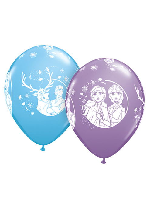 pack of 6 balloons from the film Frozen 2