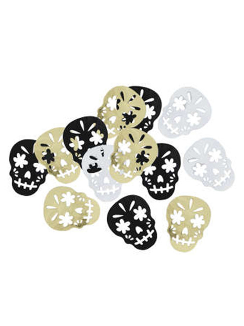 Day of the Dead Skull Foil Confetti