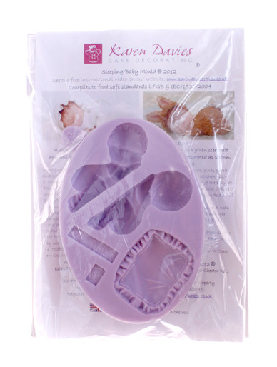 Sleeping Baby & Pillow - Karen Davies Mould